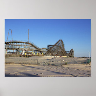 Rollercoaster Photo Poster