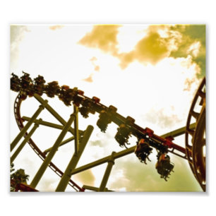 Rollercoaster Photo Print