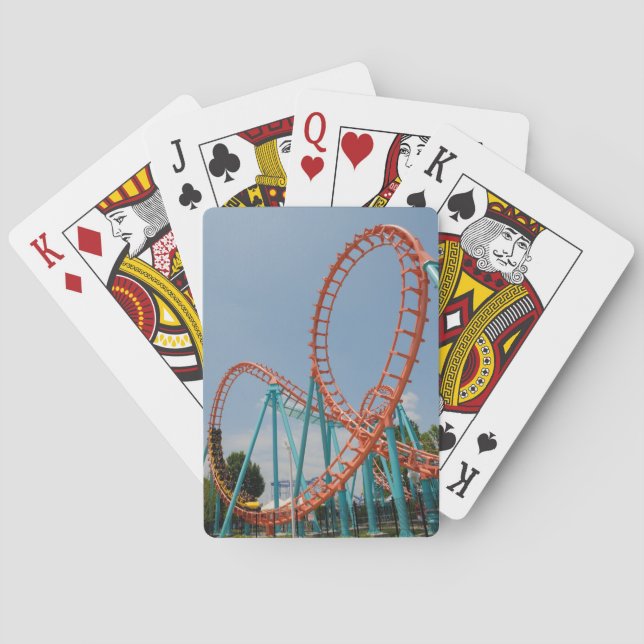 Rollercoaster Poker Cards (Back)