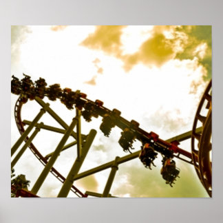 Roller Coaster Posters | Zazzle