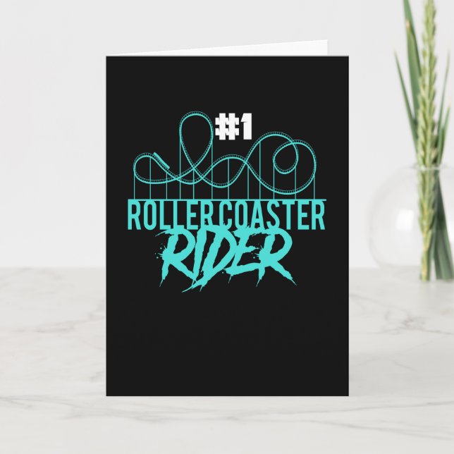 Rollercoaster Rider Rollercoaster Card (Front)