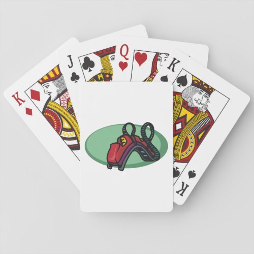 Rollercoaster Theme Park Ride Playing Cards