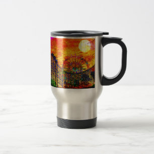 Rollercoaster Travel Mug