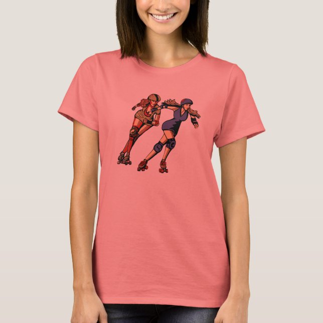 Rollergirl tee (Front)