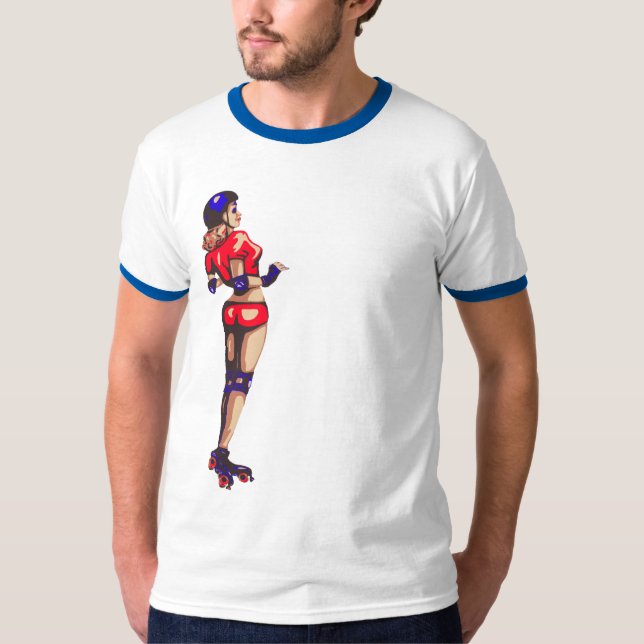 Rollergirl tee (Front)