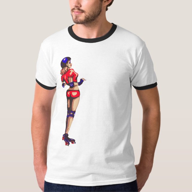 Rollergirl tee (Front)