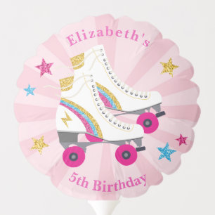 Rollers Skating Birthday Party Balloon