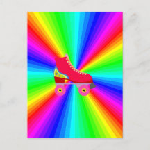 Rollerskate On Color Spectrum Radial