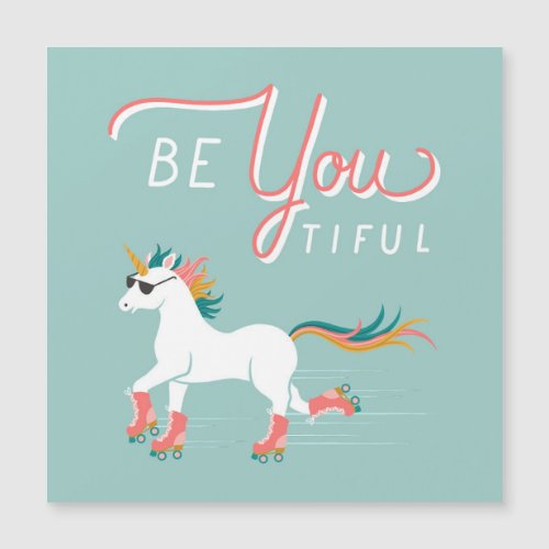 Rollerskating Unicorn _ Be_YOU_tiful