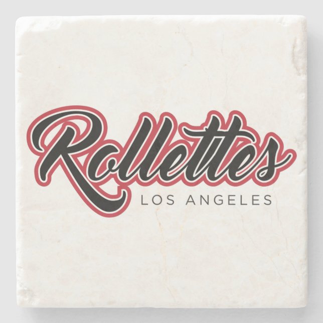 Rollettes marble coaster (Front)