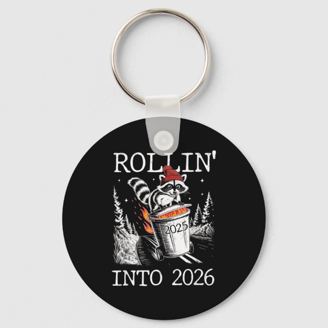 Rollin' Into 2026  Keychain (Front)