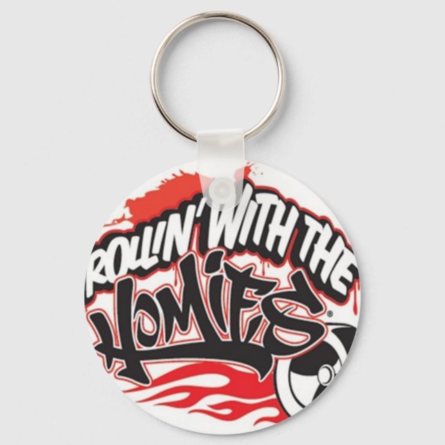 Rollin’ with the Homies® Keychain (Front)