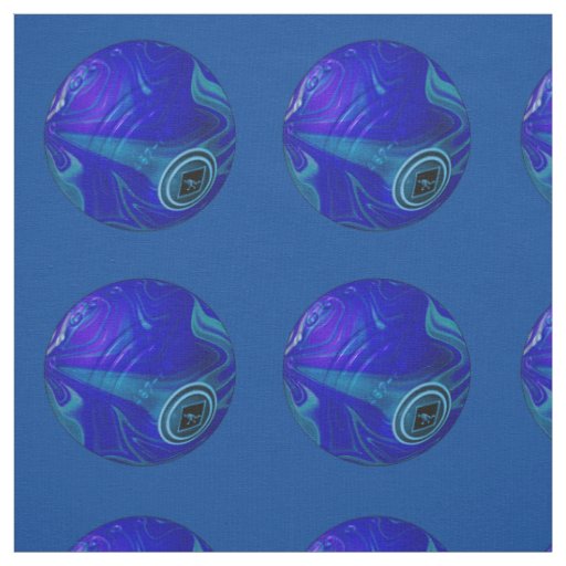 Rolling Blue: The Classic Lawn Bowl Fabric