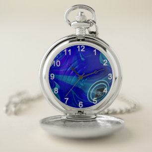 Rolling Blue: The Classic Lawn Bowl Pocket Watch