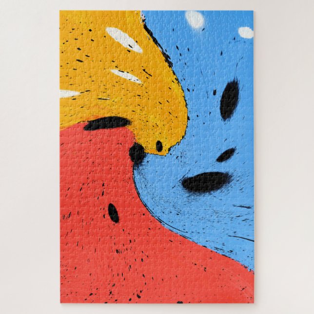 rolling colors jigsaw puzzle (Vertical)