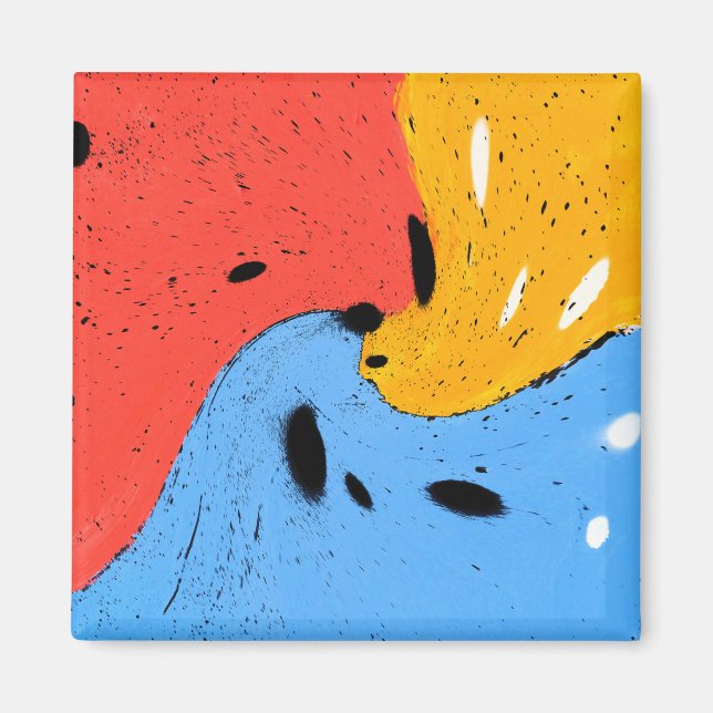 rolling colors magnet (Front)