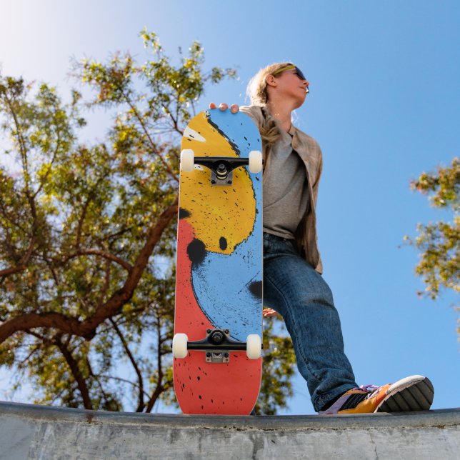 rolling colors skateboard (Outdoor 1)