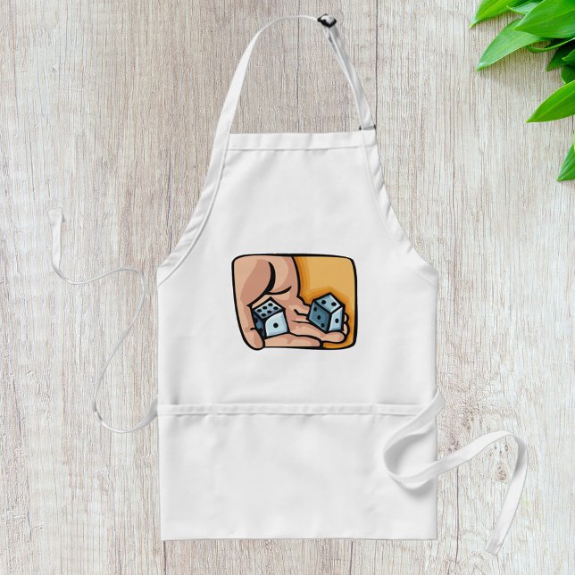 Rolling Dice Adult Apron (Creator Uploaded)