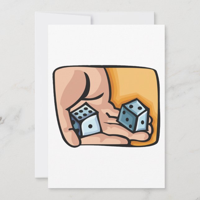 Rolling Dice Invitation (Front)