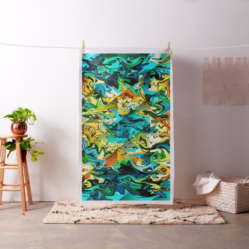 Rolling Flames&Water.... Fabric