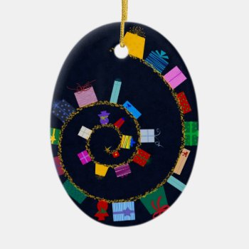 Rolling Gift Rope Ornament by BaileysByDesign at Zazzle
