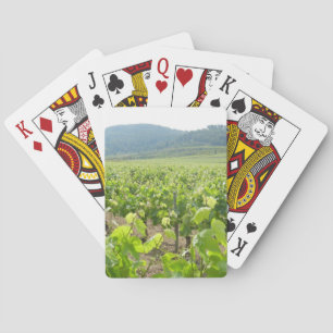 Rolling Hills and Vines Spanish Vineyard Poker Cards