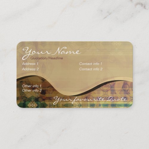 Rolling Hills Business Card