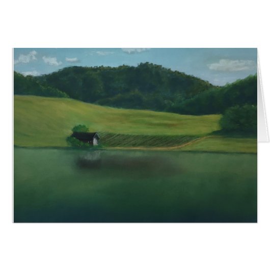 Rolling Hills by the Lake Cards (Front Horizontal)
