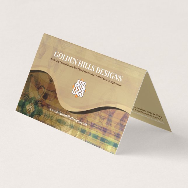 Rolling Hills Folded Business Card (Front)