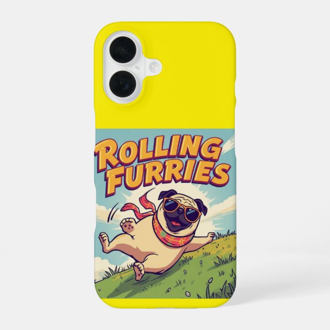 Rolling into Happiness Iphone Case (Back)