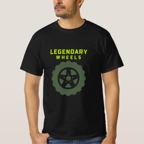 Rolling Legends Exploring the World on Legendary T_Shirt