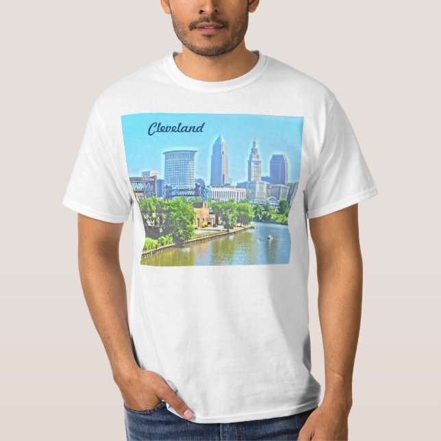 Rolling on the River Cleveland T-Shirt (Front)