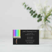 Rolling Painters Business Card (Standing Front)