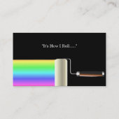 Rolling Painters Business Card (Back)