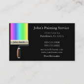 Rolling Painters Business Card (Front)