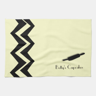 Rolling Pin Art-Deco Custom  Towels