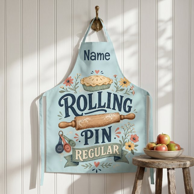 Rolling Pin Regular Cottage Baker Apron (Rolling Pin Regular Cottage Baker Apron)