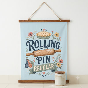 Rolling Pin Regular Cottage Baker Hanging Tapestry