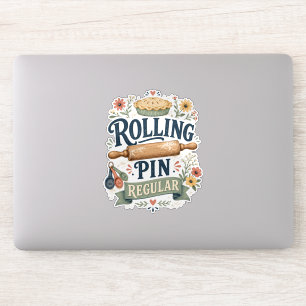 Rolling Pin Regular Cottage Baker Sticker