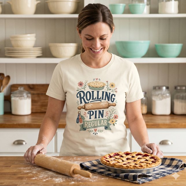 Rolling Pin Regular Cottage Baker T-Shirt (Creator Uploaded)