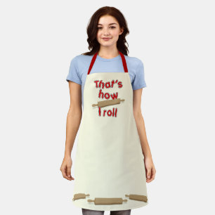 Rolling Pin  - That's How I Roll Apron