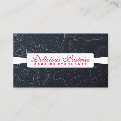Rolling Pin white variation  Executive Chef Business Card