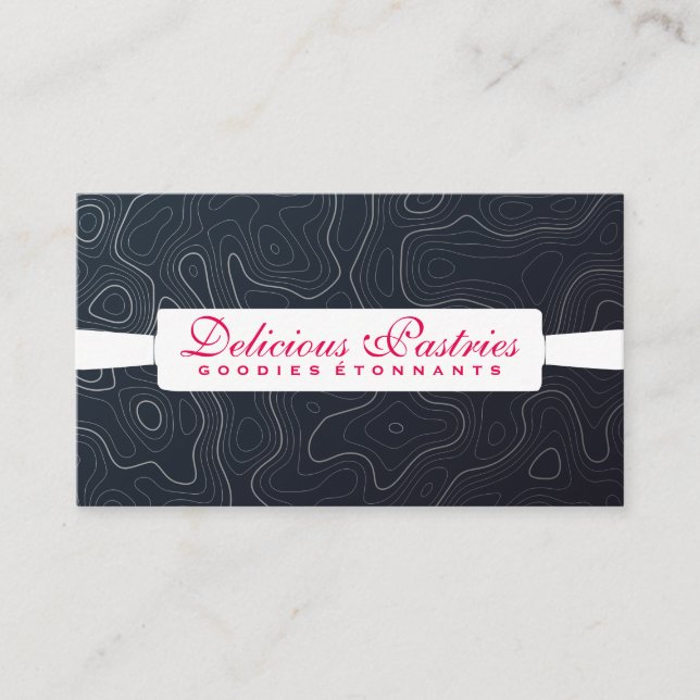 Rolling Pin (white) variation | Executive Chef Business Card (Front)