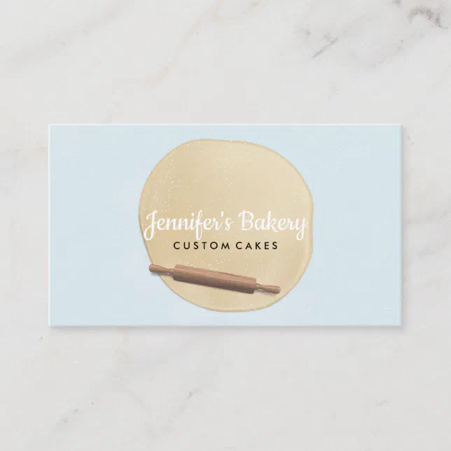 rolling-pin-with-dough-business-card-zazzle