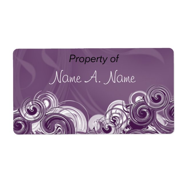 Rolling Purple Label (Front)