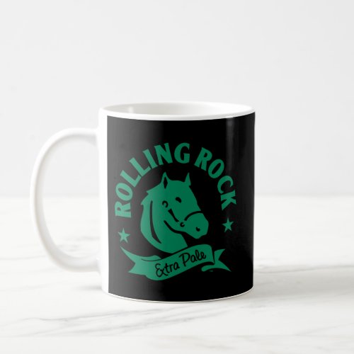 Rolling Rock Extra Pale Horsehead Coffee Mug