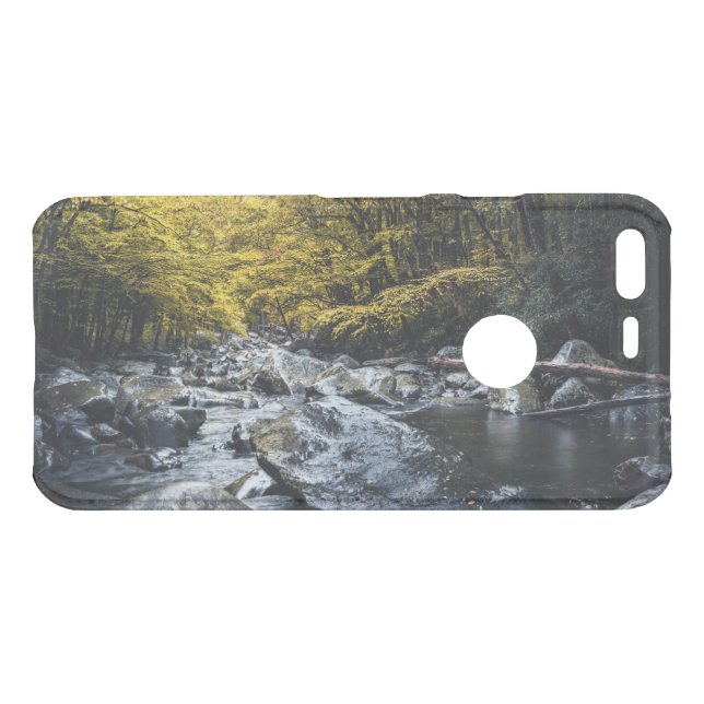 Rolling Rocky River at Dawn Uncommon Google Pixel Case (Back (Horizontal))