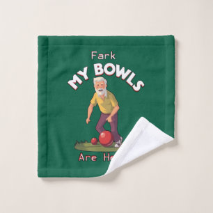 Rolling Struggles: Fark, My Lawn Bowls Are Heavy! Wash Cloth