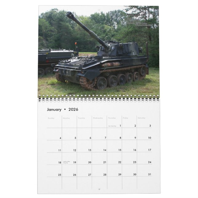 Rolling Thunder 2012 Calendar (Jan 2026)