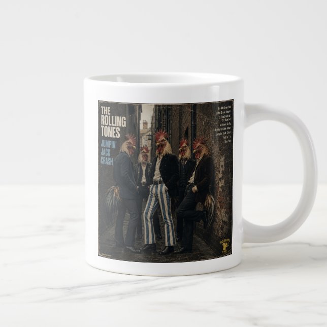Rolling Tones: a Parody Giant Coffee Mug (Right)